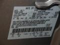 UX: Ingot Silver Metallic 2012 Ford Edge SE Color Code