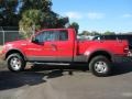 2005 Bright Red Ford F150 FX4 SuperCab 4x4  photo #1