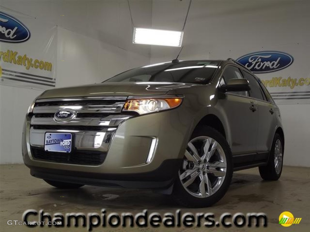2012 Edge Limited EcoBoost - Ginger Ale Metallic / Medium Light Stone photo #1