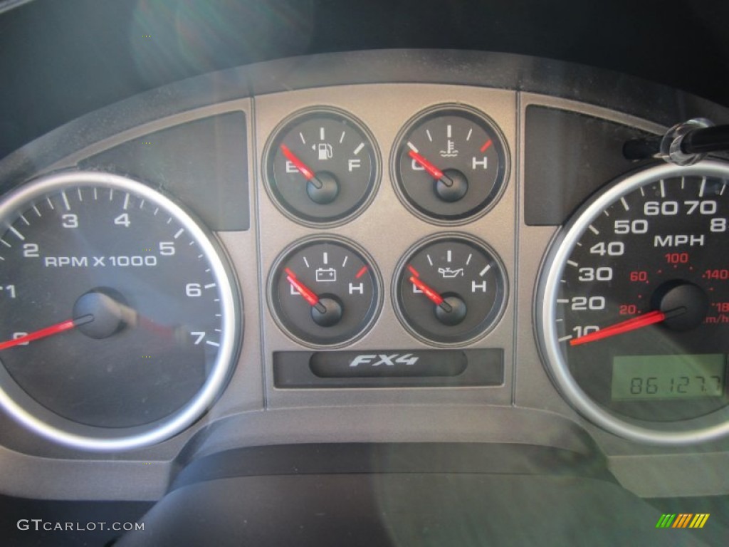 2005 Ford F150 FX4 SuperCab 4x4 Gauges Photo #57356372