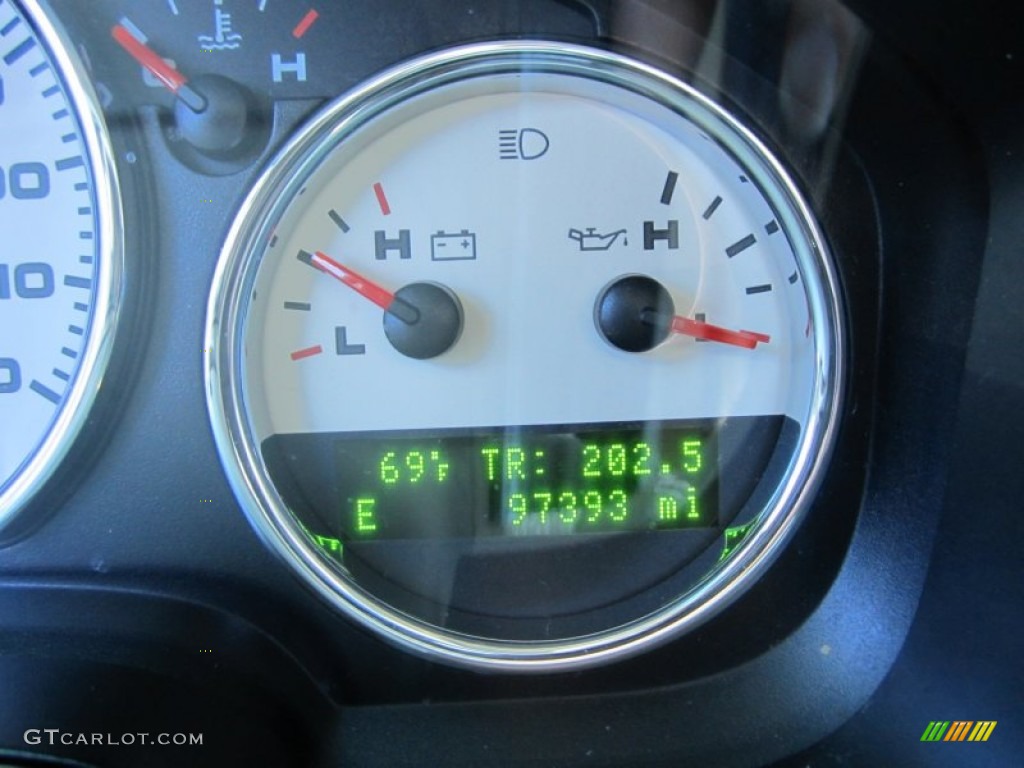 2006 F150 Lariat SuperCrew - Oxford White / Tan photo #9