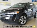 2012 Black Ford Edge SEL EcoBoost  photo #1