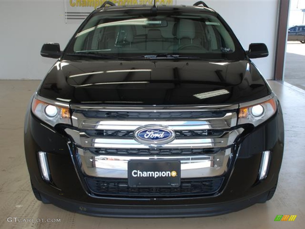 2012 Edge SEL EcoBoost - Black / Medium Light Stone photo #2
