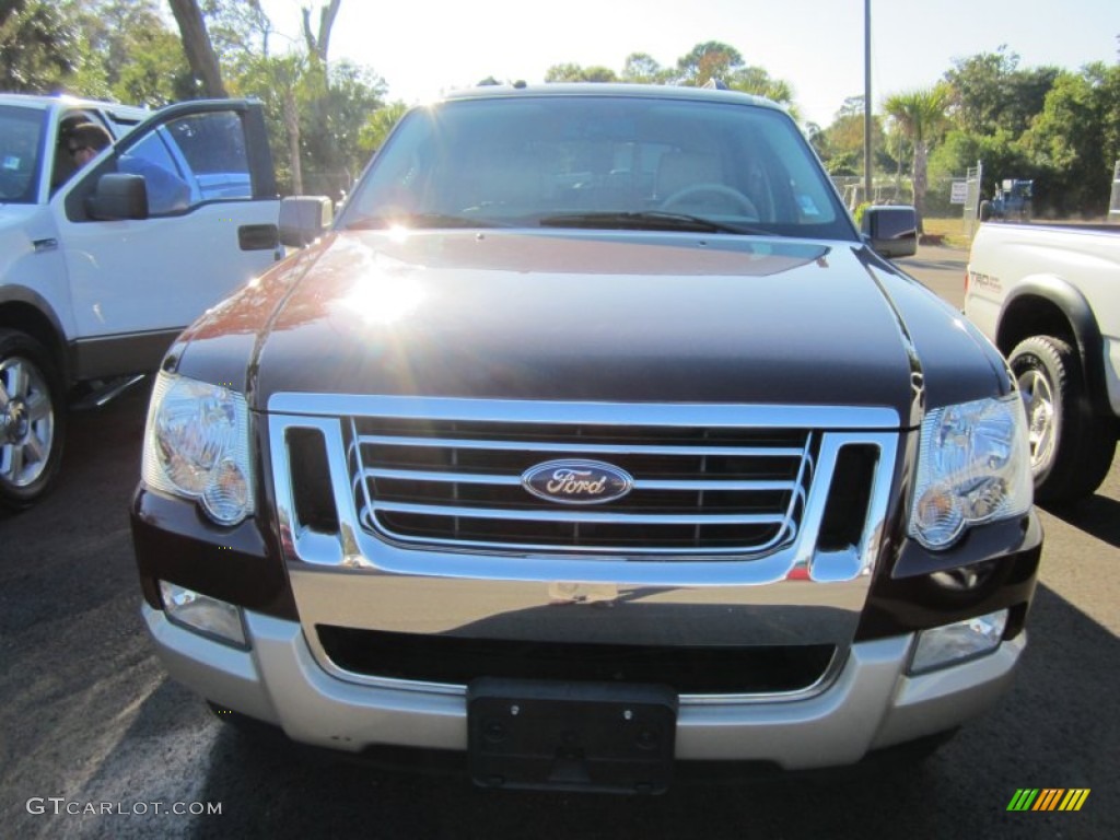 2008 Explorer Eddie Bauer - Redfire Metallic / Camel photo #1