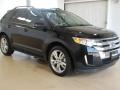 2012 Black Ford Edge SEL EcoBoost  photo #3
