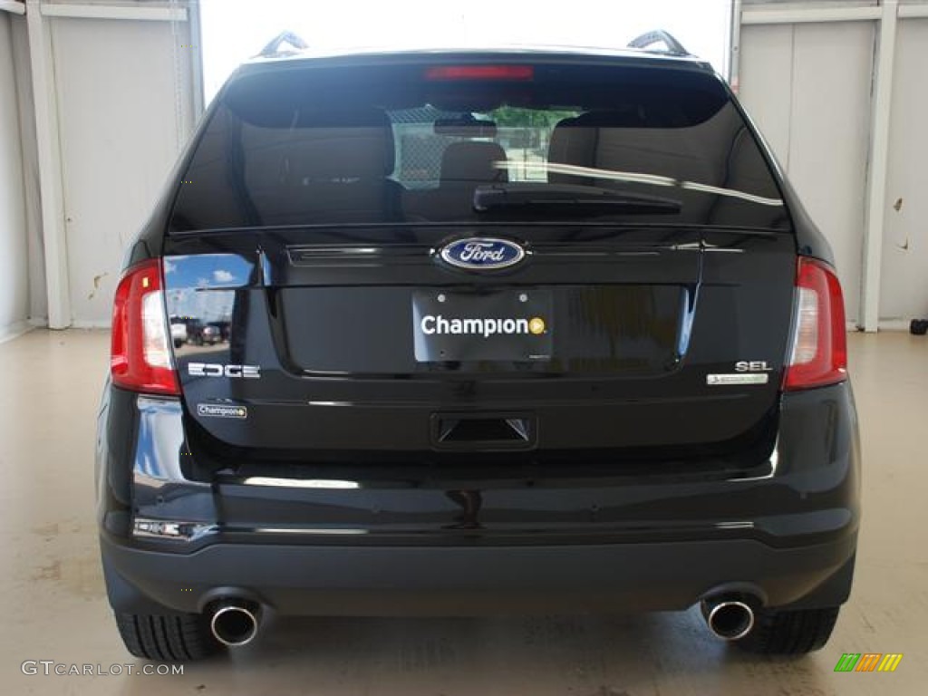 2012 Edge SEL EcoBoost - Black / Medium Light Stone photo #5
