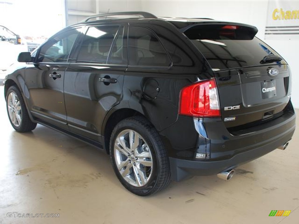 2012 Edge SEL EcoBoost - Black / Medium Light Stone photo #6