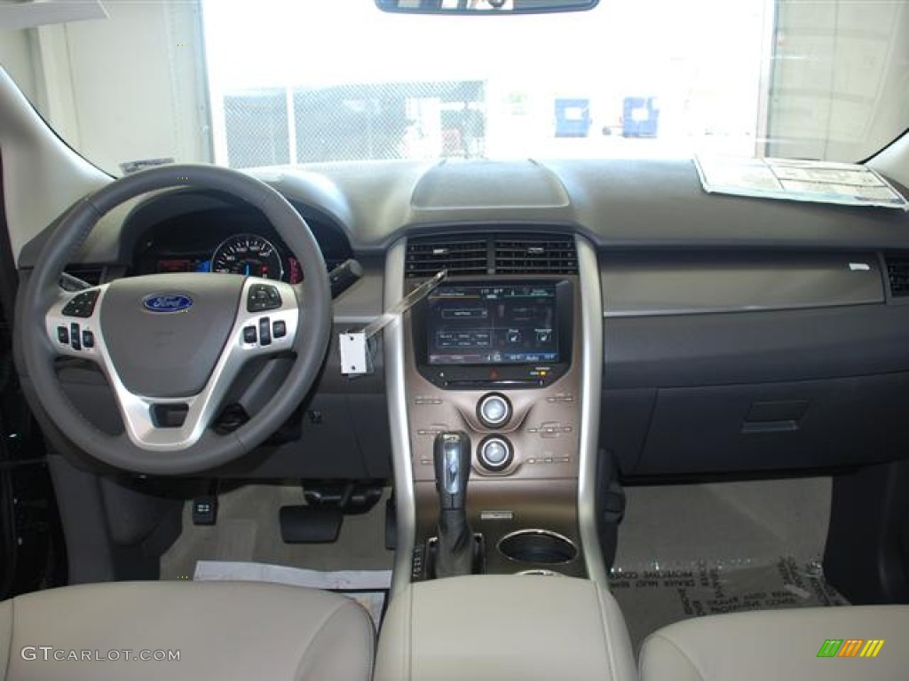 2012 Edge SEL EcoBoost - Black / Medium Light Stone photo #12