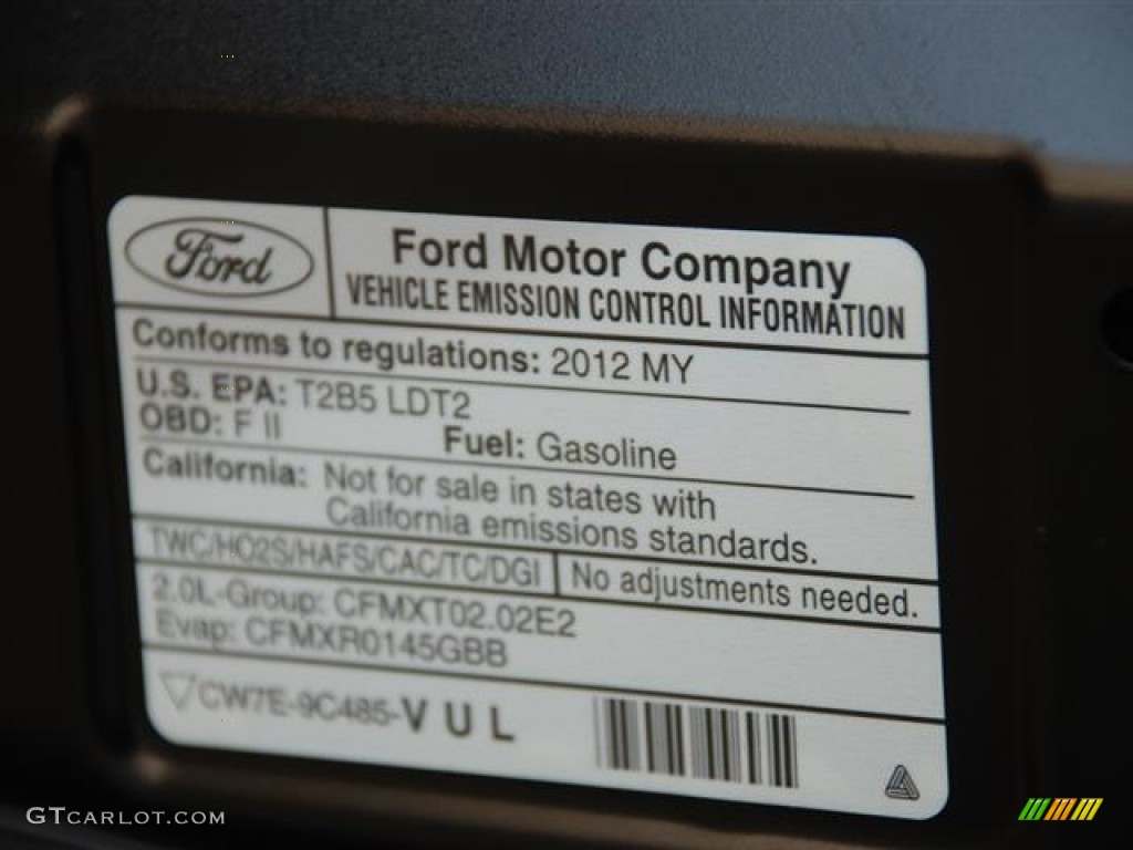 2012 Edge SEL EcoBoost - Black / Medium Light Stone photo #20