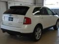 2012 White Platinum Metallic Tri-Coat Ford Edge Limited  photo #4