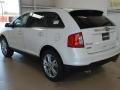 2012 White Platinum Metallic Tri-Coat Ford Edge Limited  photo #6