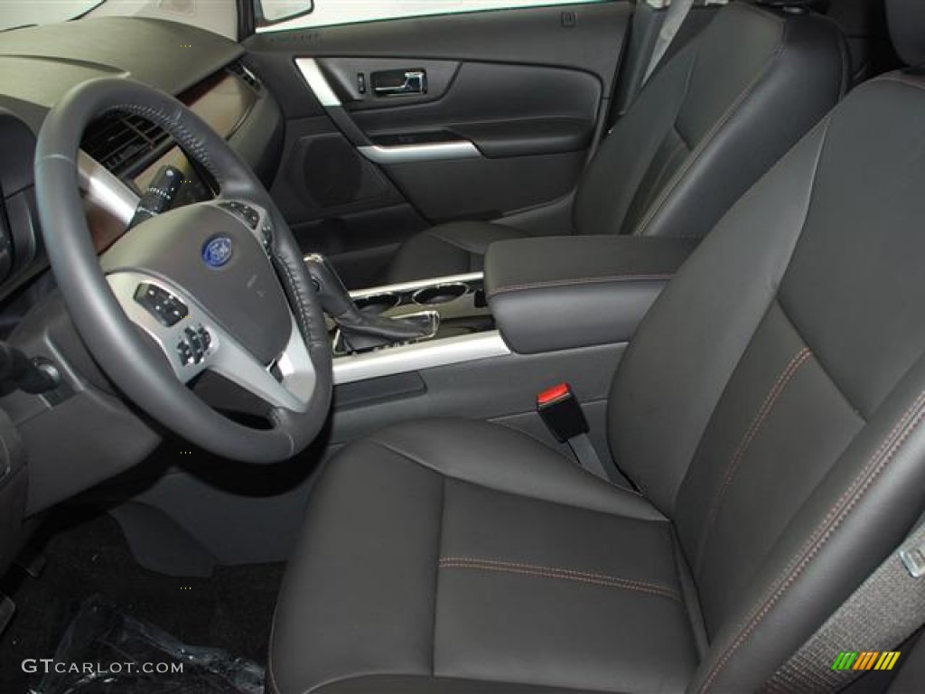 2012 Edge Limited - White Platinum Metallic Tri-Coat / Charcoal Black photo #10