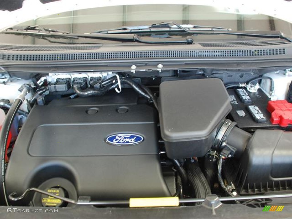 2012 Edge Limited - White Platinum Metallic Tri-Coat / Charcoal Black photo #19