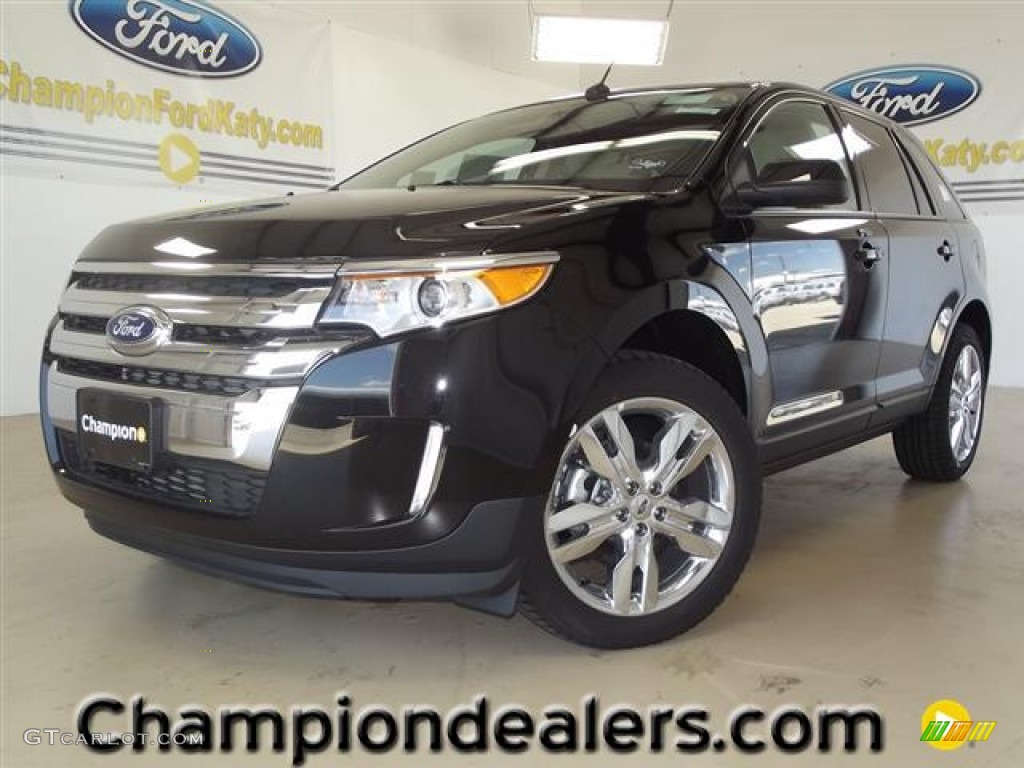 2012 Edge SEL - Black / Medium Light Stone photo #1