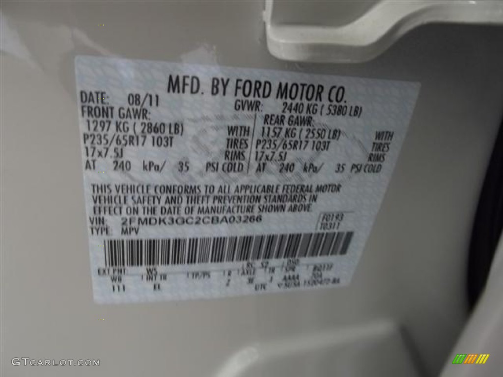 2012 Edge Color Code WS for White Suede Photo #57357858