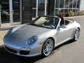 Arctic Silver Metallic - 911 Carrera Cabriolet Photo No. 4