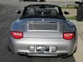 2010 Arctic Silver Metallic Porsche 911 Carrera Cabriolet  photo #9