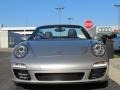 Arctic Silver Metallic - 911 Carrera Cabriolet Photo No. 19
