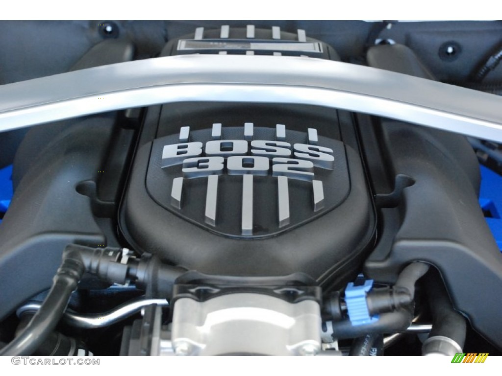 2012 Ford Mustang Boss 302 5.0 Liter Hi-Po DOHC 32-Valve Ti-VCT V8 Engine Photo #57358052