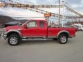 Red - F250 Super Duty FX4 SuperCab 4x4 Photo No. 2