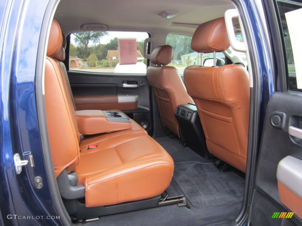Red Rock Interior 2007 Toyota Tundra Limited Crewmax Photo