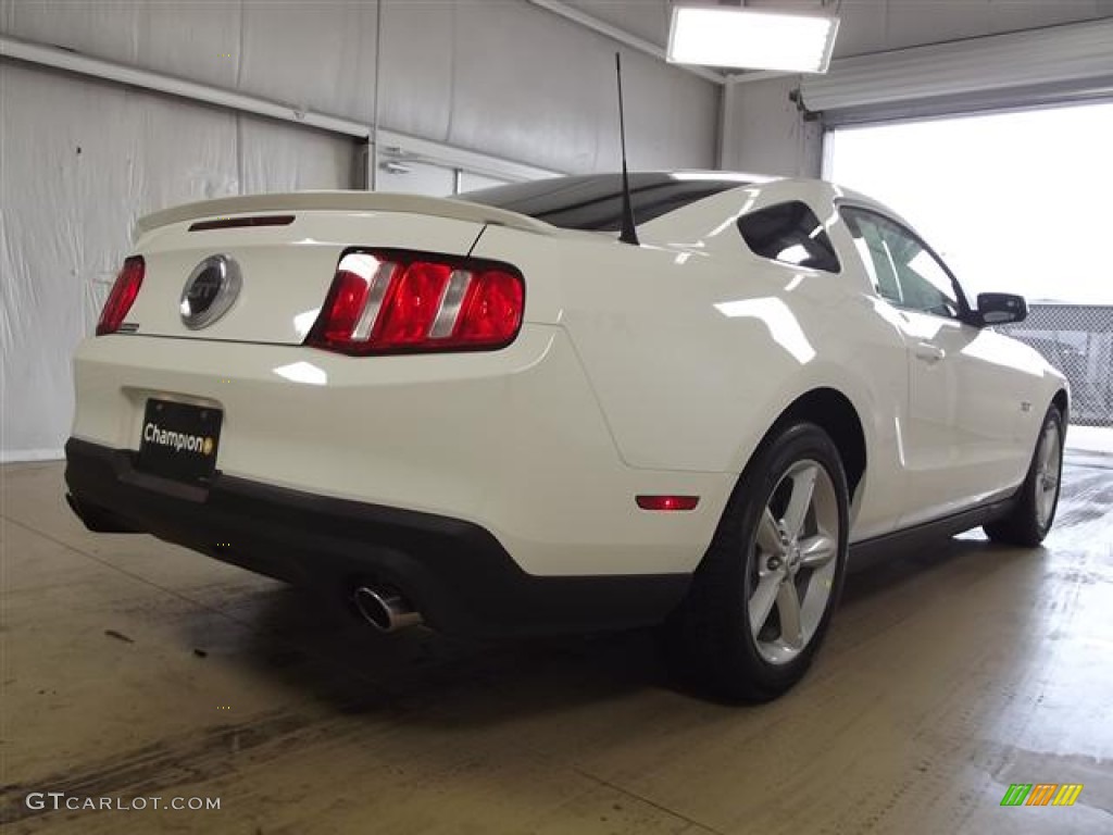 2012 Mustang GT Premium Coupe - Performance White / Charcoal Black photo #4