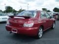 2007 Garnet Red Pearl Subaru Impreza 2.5i Sedan  photo #7