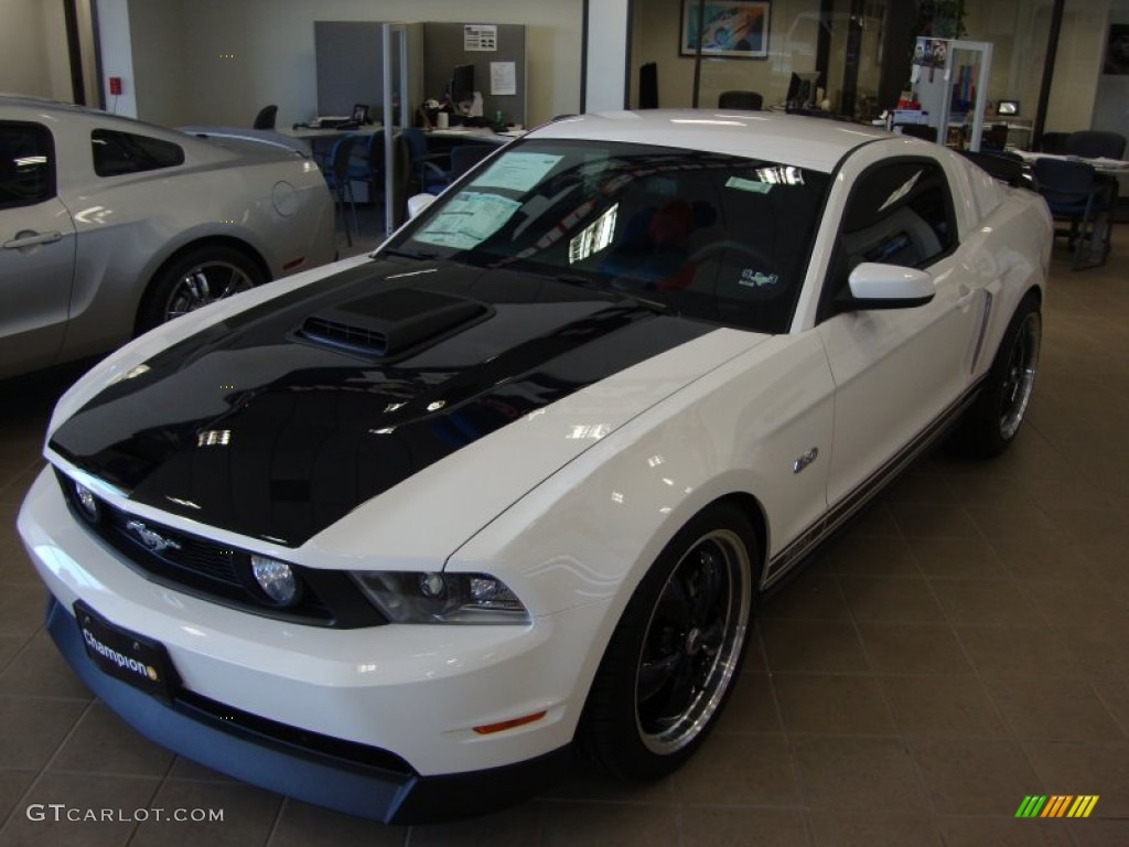 Performance White 2012 Ford Mustang GT Premium Coupe Exterior Photo #57359651