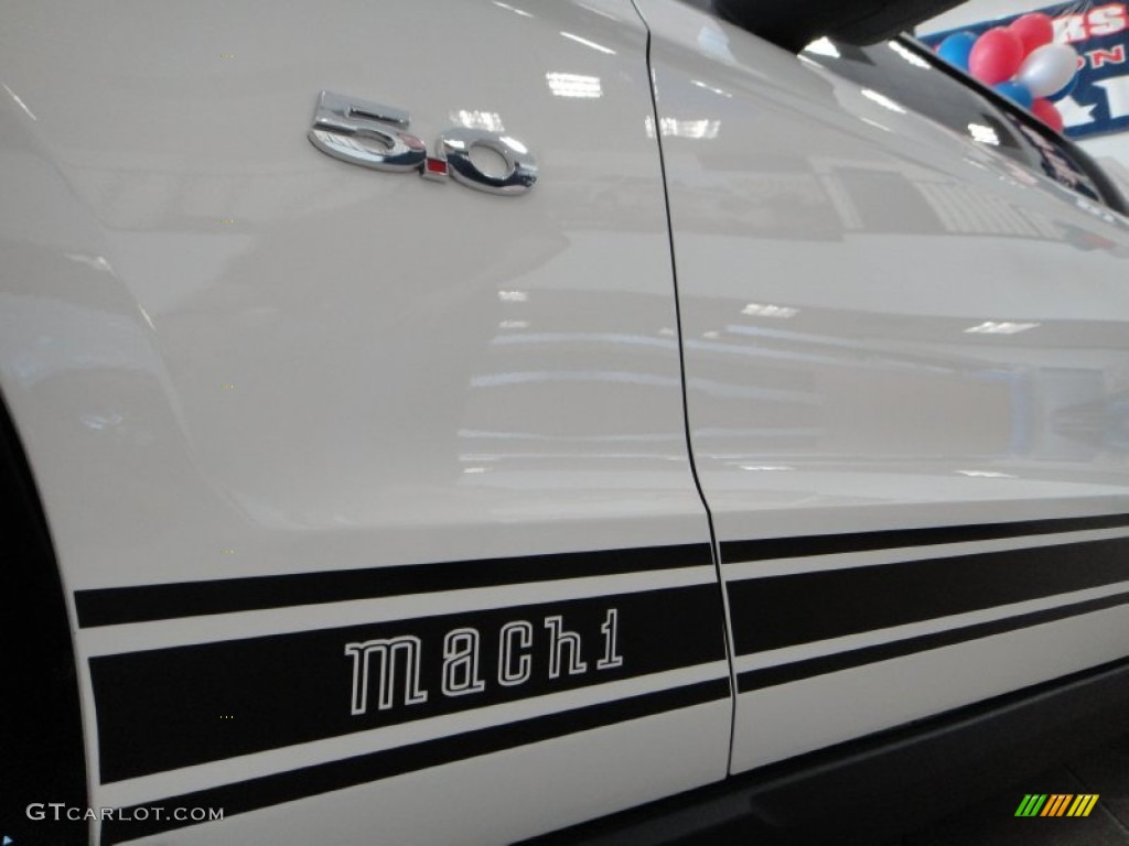 2012 Mustang GT Premium Coupe - Performance White / Charcoal Black photo #14