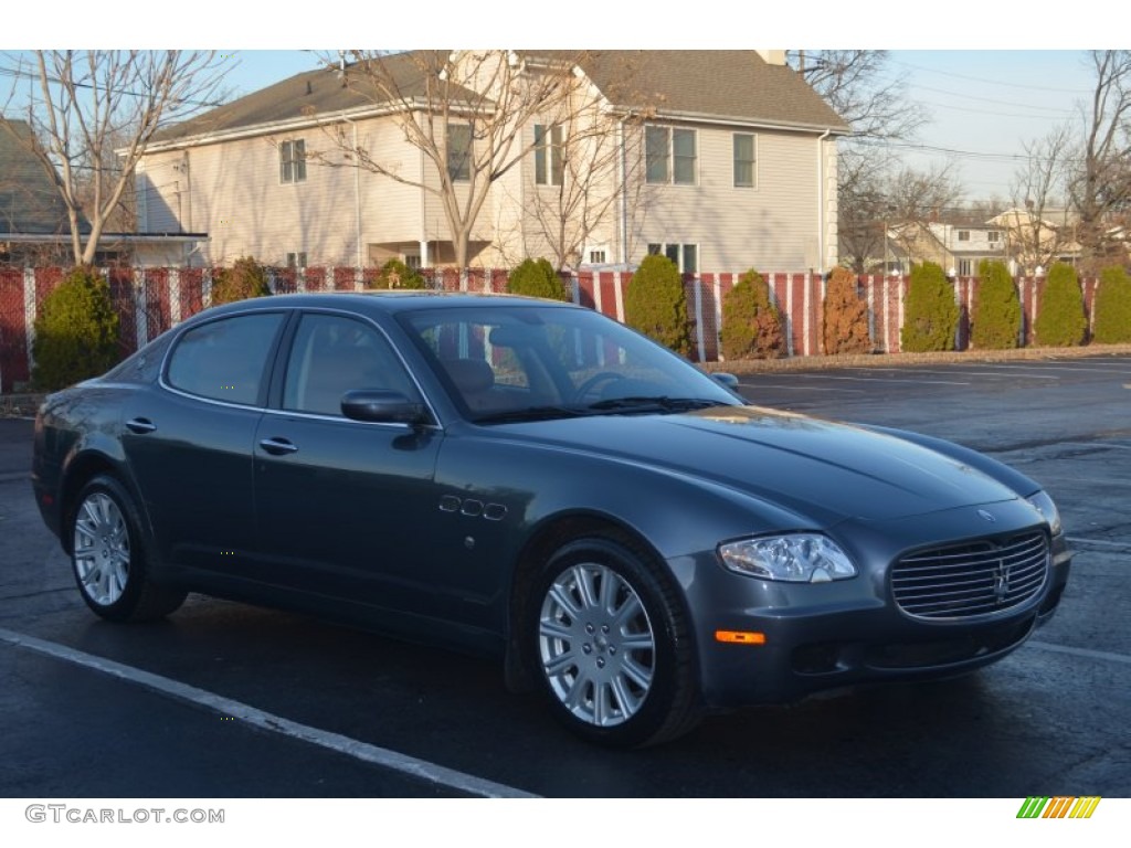 2007 Quattroporte  - Grey Metallic / Brown photo #4