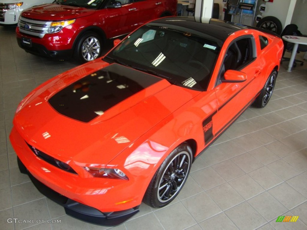 Competition Orange 2012 Ford Mustang Boss 302 Exterior Photo #57361970