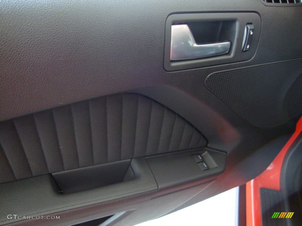 2012 Ford Mustang Boss 302 Charcoal Black Recaro Sport Seats Door Panel Photo #57362223