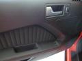 Charcoal Black Recaro Sport Seats Door Panel Photo for 2012 Ford Mustang #57362223