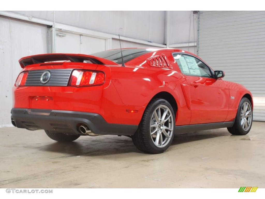 2012 Mustang GT Premium Coupe - Race Red / Charcoal Black photo #5