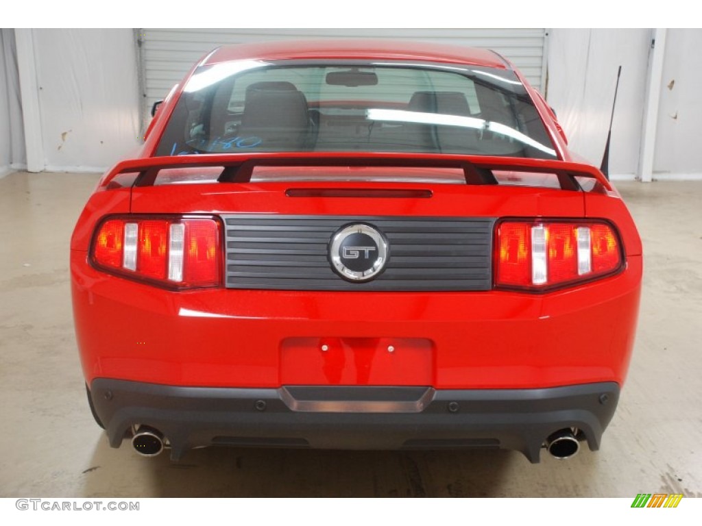 2012 Mustang GT Premium Coupe - Race Red / Charcoal Black photo #6