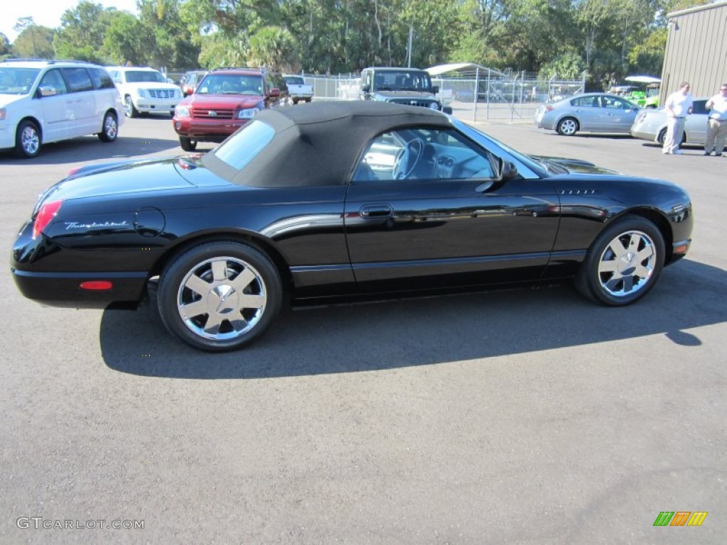 Evening Black 2002 Ford Thunderbird Premium Roadster Exterior Photo #57363392