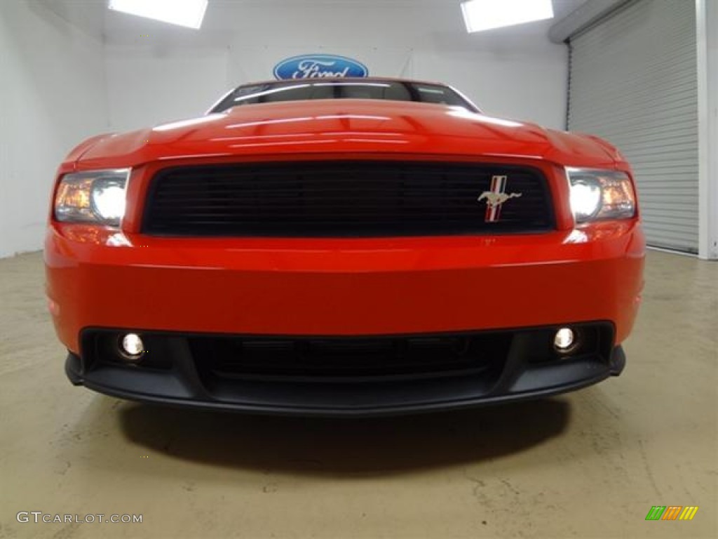 2012 Mustang C/S California Special Convertible - Race Red / Charcoal Black/Carbon Black photo #10