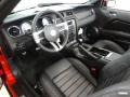 Charcoal Black/Carbon Black 2012 Ford Mustang C/S California Special Convertible Interior Color