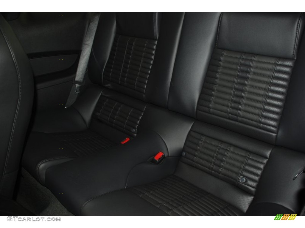 Charcoal Black/Black Recaro Sport Seats Interior 2012 Ford Mustang Shelby GT500 SVT Performance Package Coupe Photo #57363977