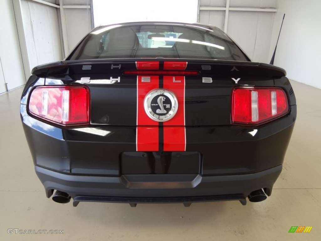 Black 2012 Ford Mustang Shelby GT500 SVT Performance Package Coupe Exterior Photo #57364140