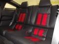 Charcoal Black/Red Recaro Sport Seats Interior Photo for 2012 Ford Mustang #57364254
