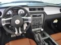 Saddle 2012 Ford Mustang V6 Premium Convertible Dashboard