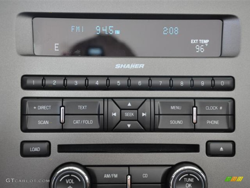 2012 Ford Mustang V6 Premium Convertible Controls Photo #57364559
