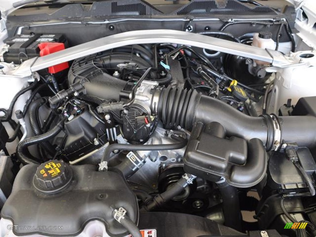 2012 Ford Mustang V6 Premium Convertible 3.7 Liter DOHC 24-Valve Ti-VCT V6 Engine Photo #57364587