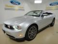 Ingot Silver Metallic 2012 Ford Mustang GT Premium Convertible