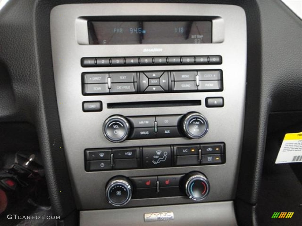 2012 Ford Mustang GT Premium Convertible Controls Photo #57365141