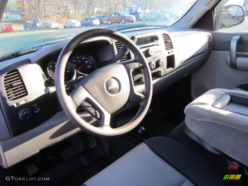 2008 Silverado 1500 LS Extended Cab 4x4 - Blue Granite Metallic / Dark Titanium photo #16