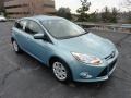 2012 Frosted Glass Metallic Ford Focus SE 5-Door  photo #1