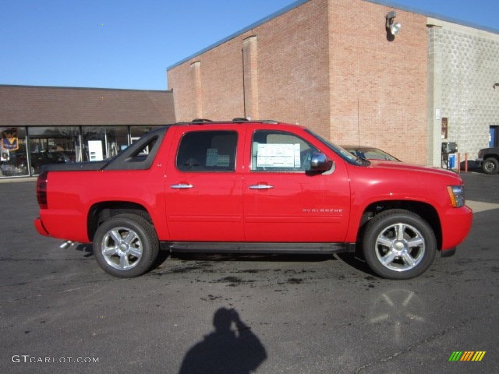 Victory Red 2012 Chevrolet Avalanche LT 4x4 Exterior Photo #57366998