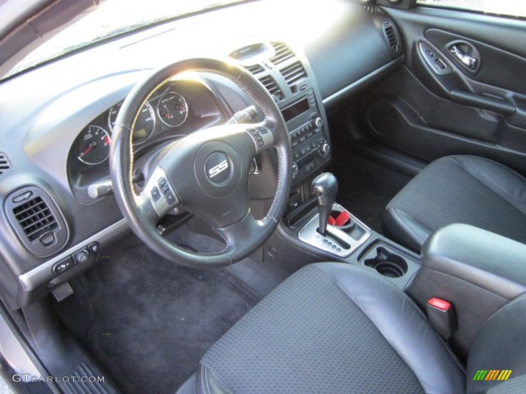 Ebony Black Interior 2007 Chevrolet Malibu Maxx SS Wagon Photo #57368039
